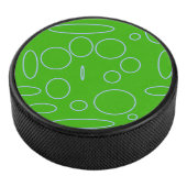 Groene cirkels hockey puck (3/4)
