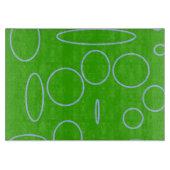 Groene cirkels snijplank (Voorkant)