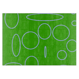 Groene cirkels snijplank