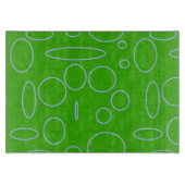 Groene cirkels snijplank (Voorkant)