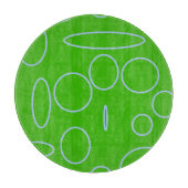 Groene cirkels snijplank (Voorkant)