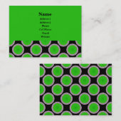 groene cirkels visitekaartje (Voorkant / Achterkant)