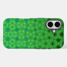 Groene Cirkelvormige Patroon Hoesje