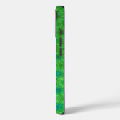Groene Cirkelvormige Patroon Hoesje (Achterkant / Links)