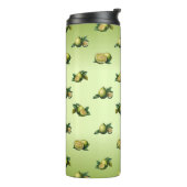 Groene citroen thermosbeker (Gedraaid links)