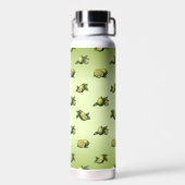 Groene citroen waterfles (Achterkant)
