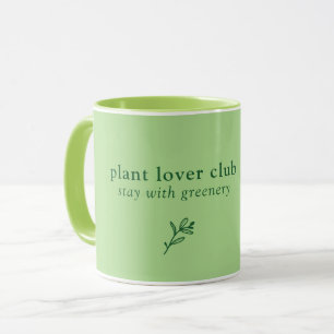 Groene club mok