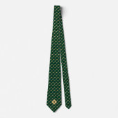 Groene Coach Fluit Stropdas (Voorkant)