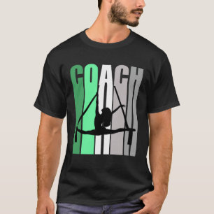 Groene Coach Van Air Yoga Instructeur Air Yoga Moo T-shirt