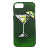 Groene cocktail absinthe Case-Mate iPhone case (Achterkant)