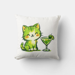 Groene Cocktails en Katten Kussen