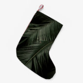 GROENE COCONUT TREINFOTO KLEINE KERSTSOK (Voorkant (Hangend))