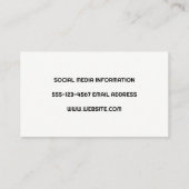 Groene codering achtergrond | technisch ingenieur visitekaartje (Achterkant)