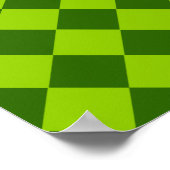Groene combinatie diamant patroon door STaylor Poster (Hoek)