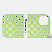 Groene combinatiecirkels van Shirley Taylor Case-Mate iPhone Case (Achterkant (horizontaal))