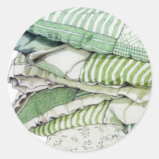 Groene Comfort Sticker (Voorkant)