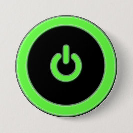 Groene Computer Power Button Button