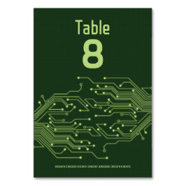 Groene computer printplaat bar mitswa kaart