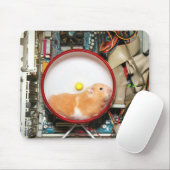 Groene computerkracht muismat (Met muis)