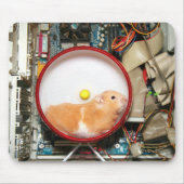 Groene computerkracht muismat (Voorkant)