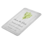 Groene Conch Schelp Bewaar de Datum Magneet (Linkerzijde)