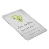 Groene Conch Schelp Bewaar de Datum Magneet (Rechterzijde)