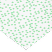 Groene Confetti/Polkadots Tafelkleed (Gekanteld)
