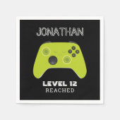 GROENE CONTROLLER GAMER NIVEAU OMHOOG GUNSTZAK SERVET (Voorkant)