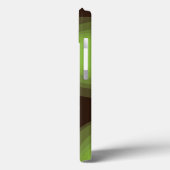 Groene, coole, unieke, trendy, abstracte bloem in Case-Mate iPhone case (Achterkant / Links)
