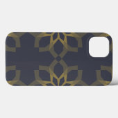 Groene, coole, unieke, trendy bloemabstractie Case-Mate iPhone case (Achterkant (horizontaal))