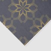 Groene, coole, unieke, trendy bloemabstractie tissuepapier (Detail)