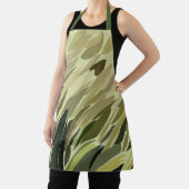 Groene Cornfield Plant Natuur Pattern Schort (Insitu)