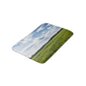 Groene Cornfields en Blauwe Skies Badmat (Gekanteld)