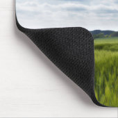 Groene Cornfields en Blauwe Skies Muismat (Hoek)