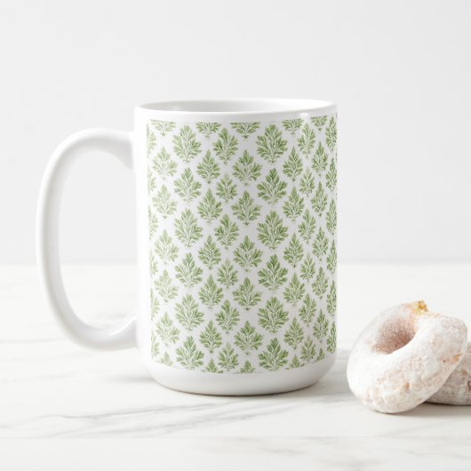 Groene Cottage Landelijk Koffiemok (Met donut)