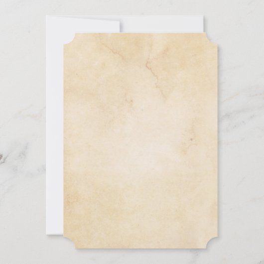 Groene Cowboy Birthday Uitnodiging (Achterkant)