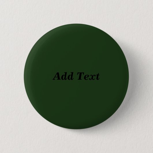Groene Creëer Uw eigen tekst toevoegen Ronde Button 5,7 Cm (Voorkant)