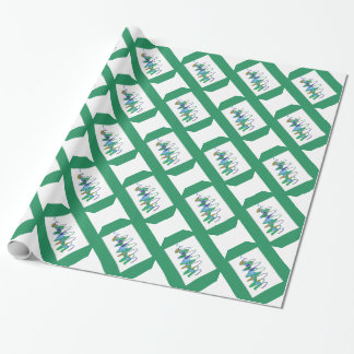 Groene Cyclone Cadeaupapier