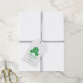 Groene D20-Labels voor weddenschappen Cadeaulabel (Met Touw)