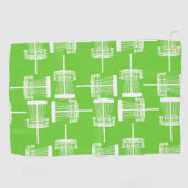 Groene-daagse handdoek vier mand (Horizontaal)