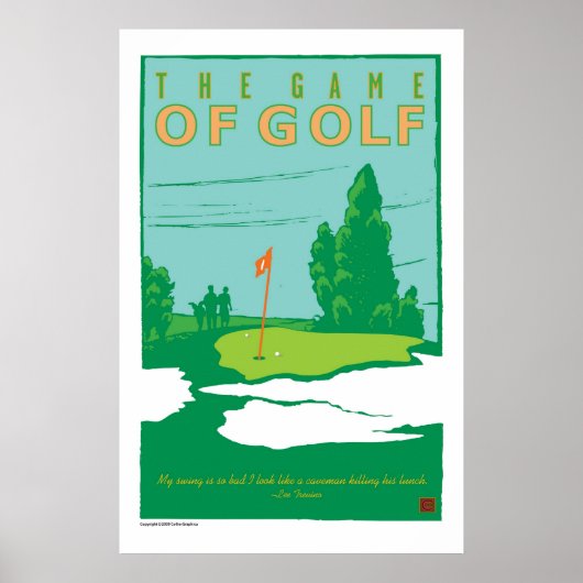 Groene dag-Prints/Poster Poster (Voorkant)