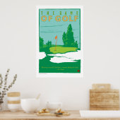 Groene dag-Prints/Poster Poster (Keuken)