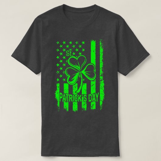 groene dag van de steigers t-shirt (Design voorkant)