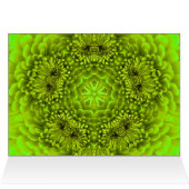 GROENE DAHLIA BLOEMBLADEREN (Binnen Horizontaal (Boven))