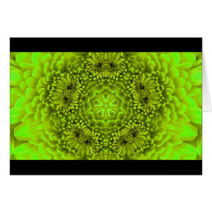 GROENE DAHLIA BLOEMBLADEREN