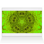 GROENE DAHLIA BLOEMBLADEREN (Binnen Horizontaal (Boven))