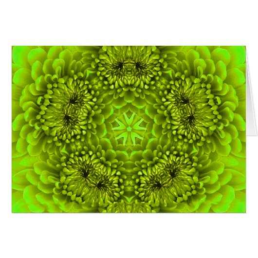 GROENE DAHLIA BLOEMBLADEREN (Voorkant Horizontaal)