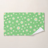 Groene Daisy Bath-handdoekset Bad Handdoek (Handdoek)