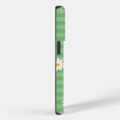Groene Daisy Plaid Gingham Controleer bloemenpatro Case-Mate iPhone Case (Achterkant / Rechts)