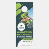 Groene dakbedekking diensten Reparaties, Installat Deurhanger (Voorkant)